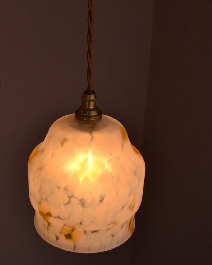 照明・ライティング　アンティーク シェード　(k-4189-z)