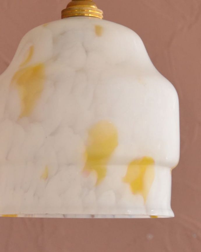 照明・ライティング　アンティーク シェード　。(k-4189-z)