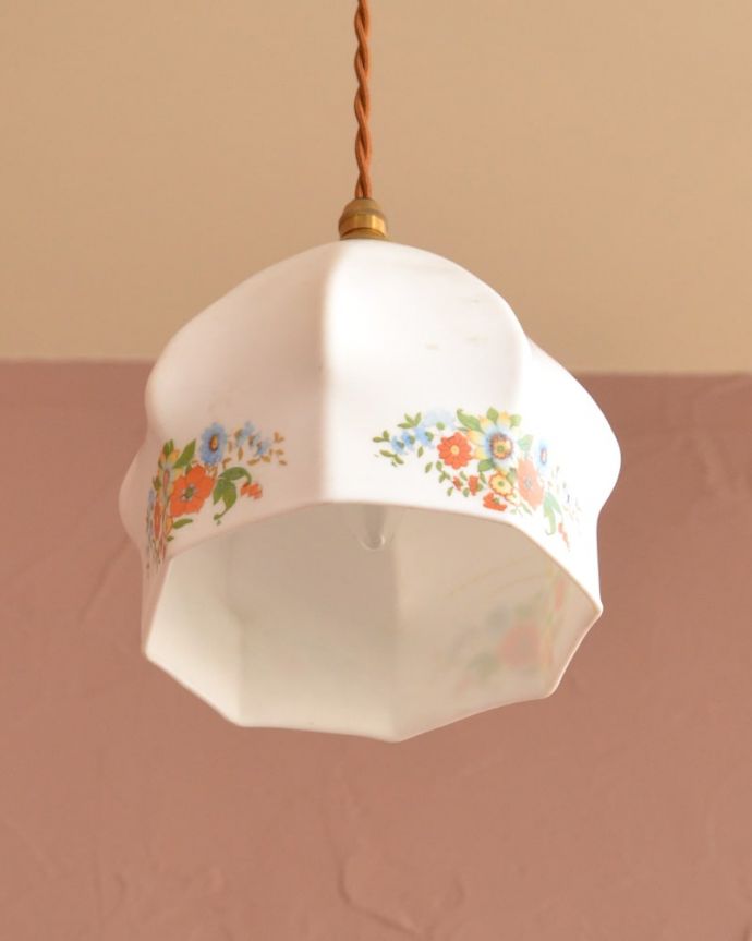 照明・ライティング　アンティーク シェード　(k-4226-z)