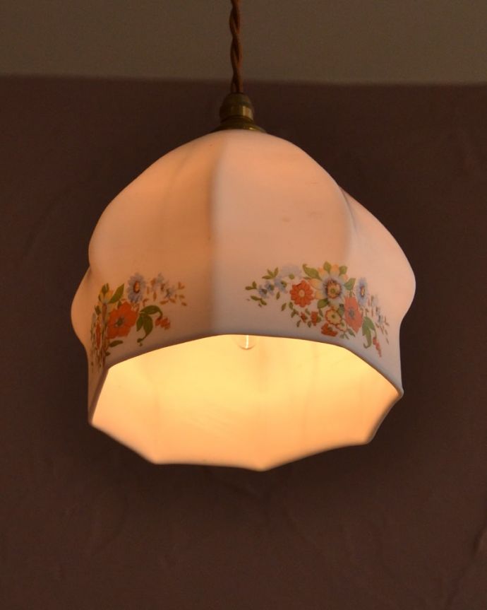 照明・ライティング　アンティーク シェード　(k-4226-z)