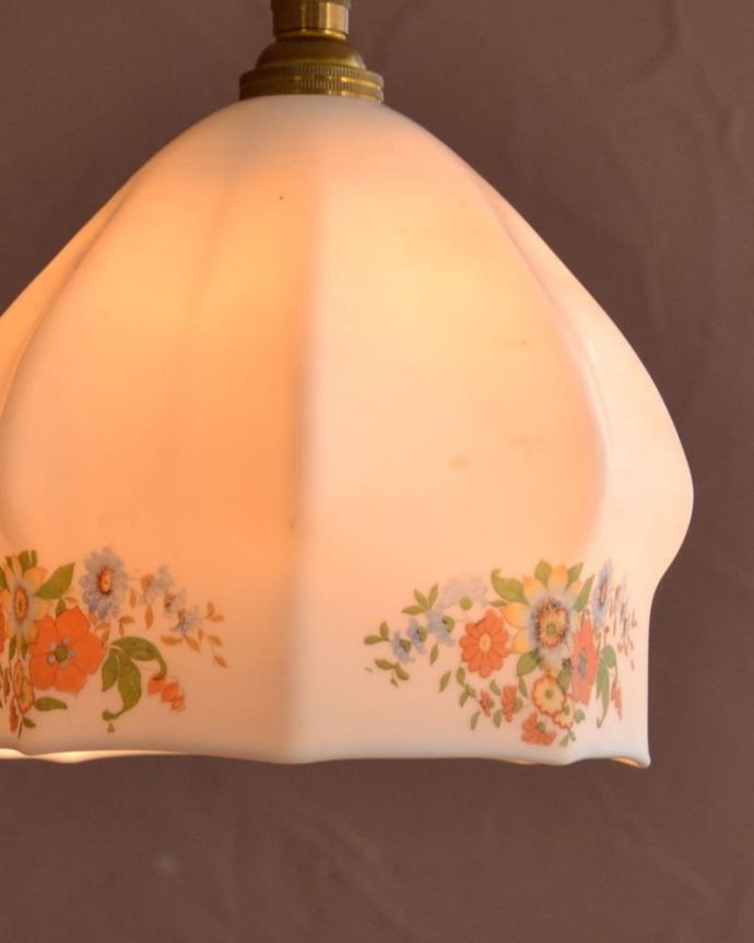 照明・ライティング　アンティーク シェード　(k-4226-z)