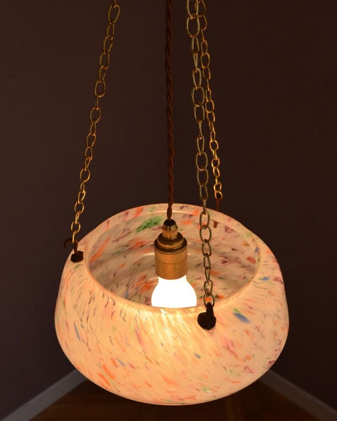 LED電球対応のアンティーク照明