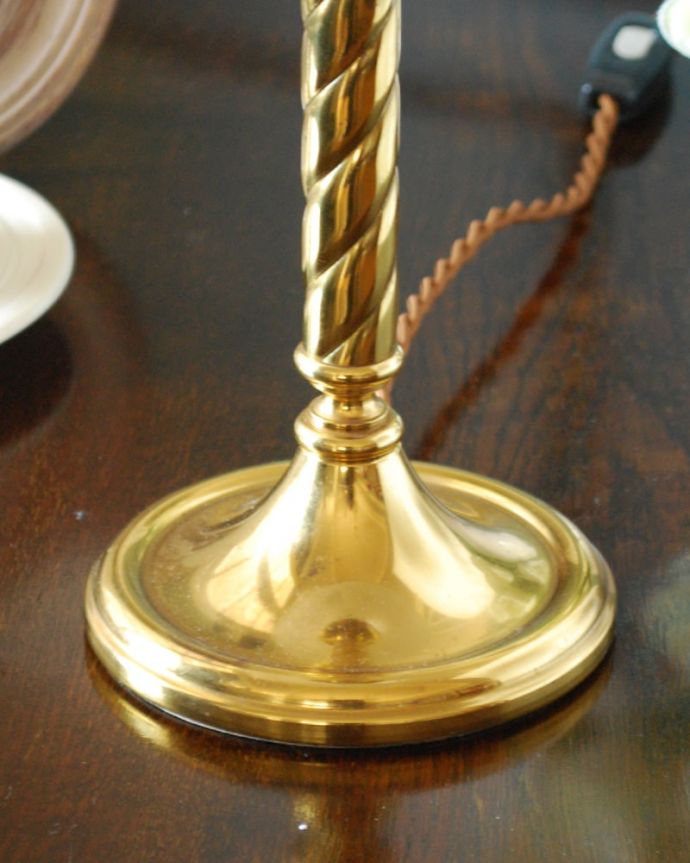 スタンドライト　照明・ライティング　アンティーク テーブルランプ　(k-4233-z)