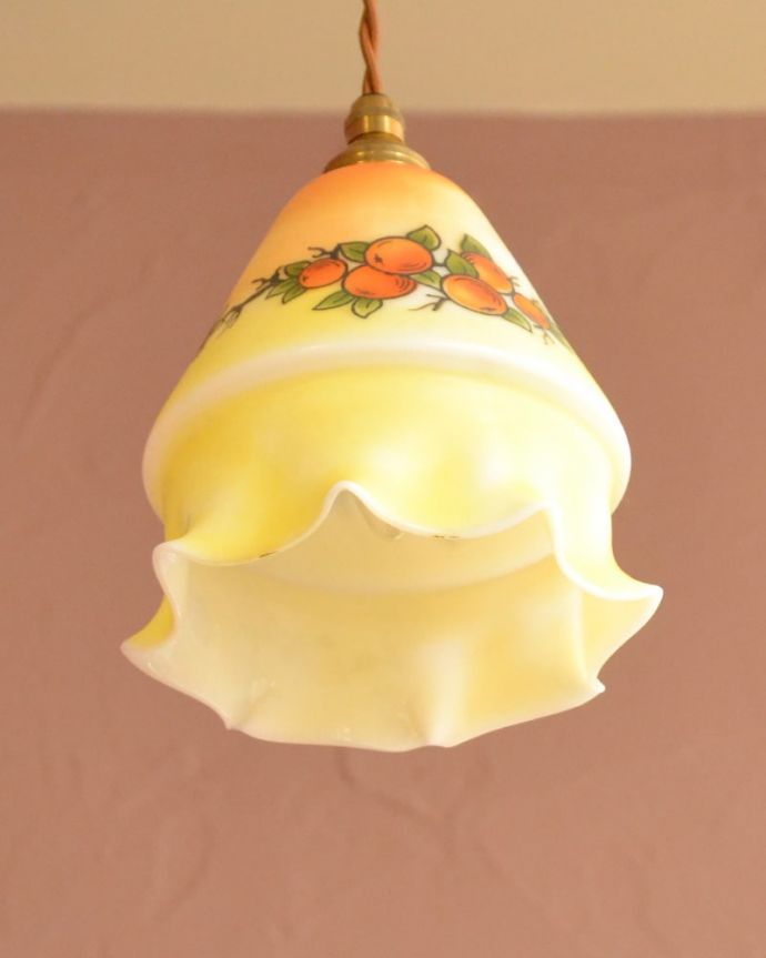 ペンダントライト　照明・ライティング　アンティーク シェード　(k-4238-z)