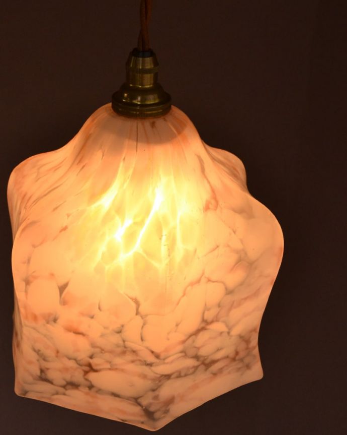 ペンダントライト　照明・ライティング　アンティーク シェード　(k-4246-z)