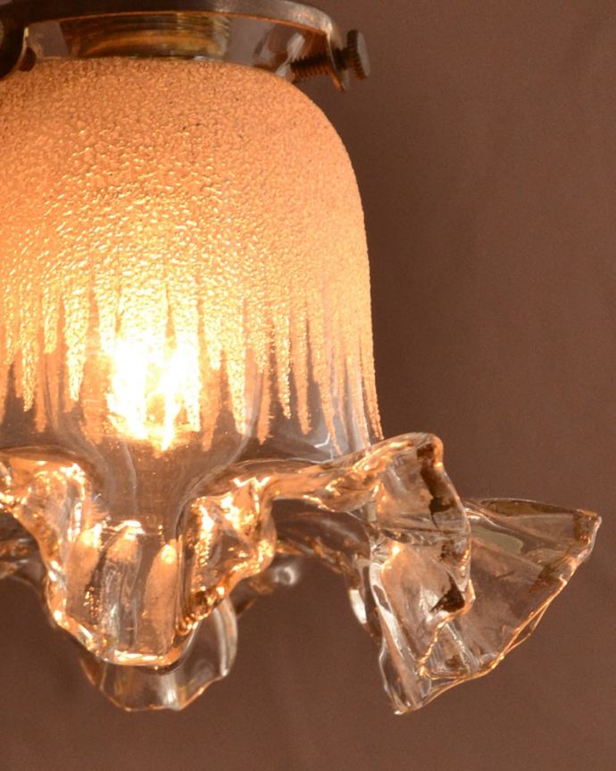 照明・ライティング　アンティーク シェード　(k-4251-z)