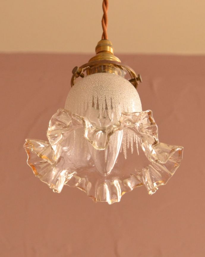 照明・ライティング　アンティーク シェード　(k-4251-z)