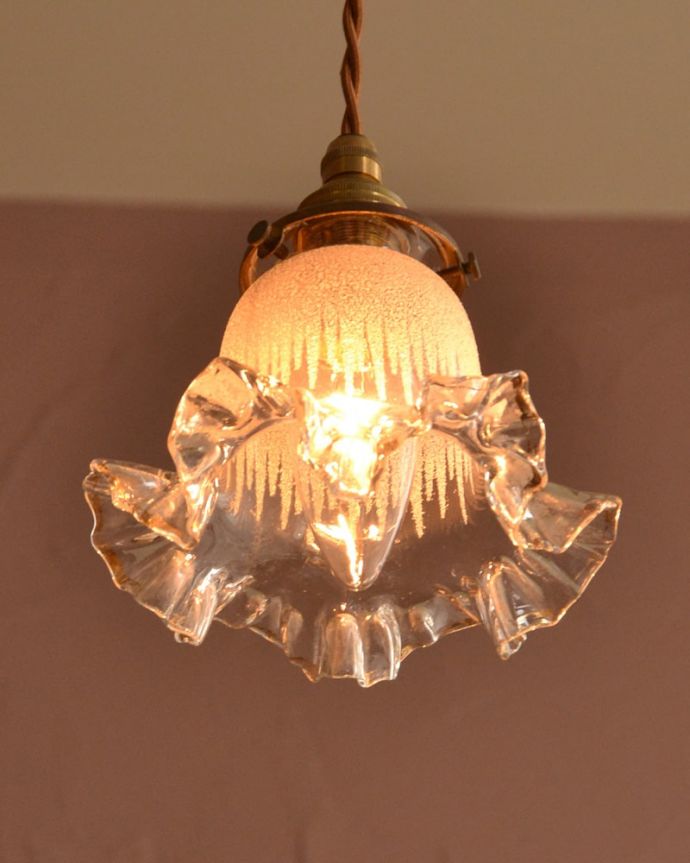 照明・ライティング　アンティーク シェード　(k-4251-z)