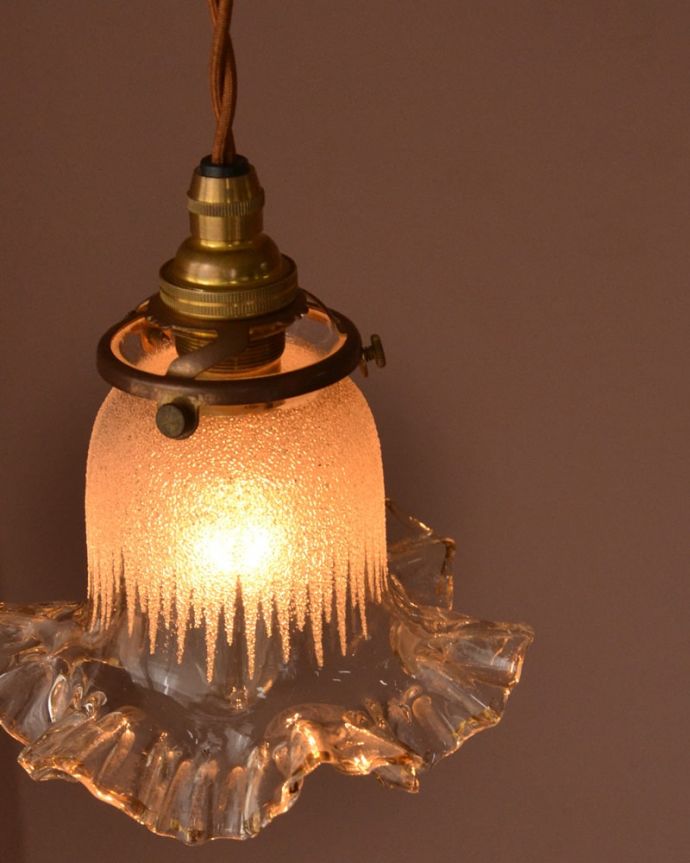 照明・ライティング　アンティーク シェード　(k-4251-z)