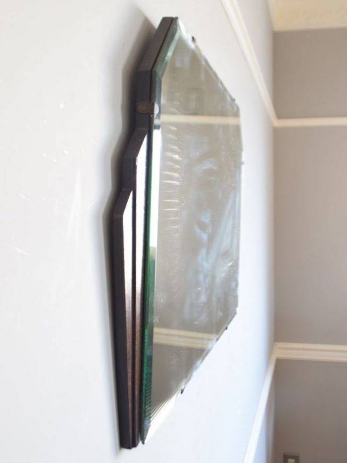 アンティークミラーの側面