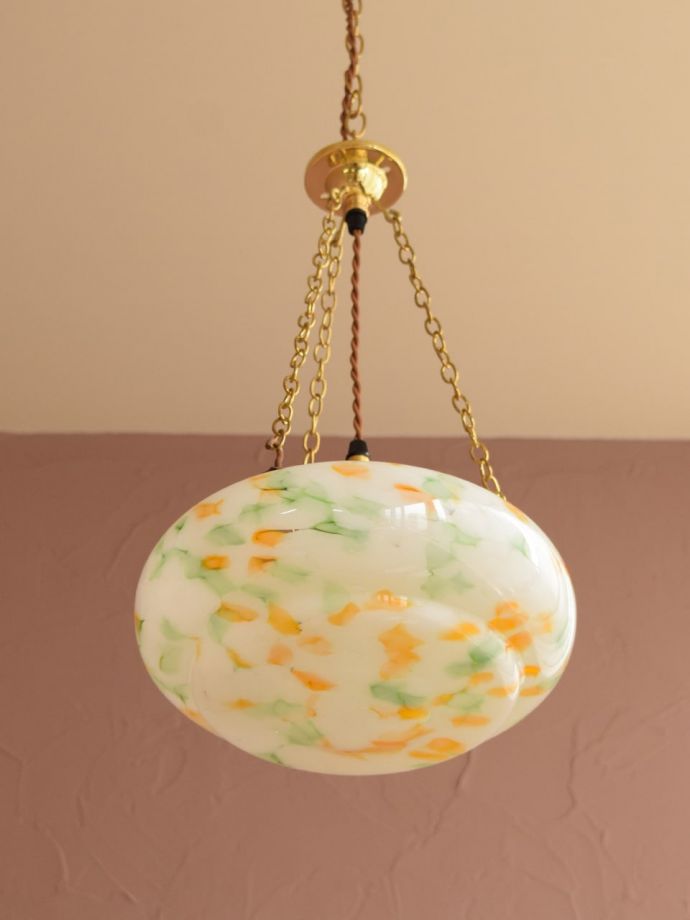 ハンギングボウルを下から見ると