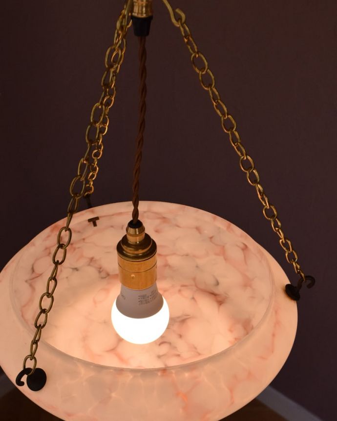 LED電球対応のアンティーク照明