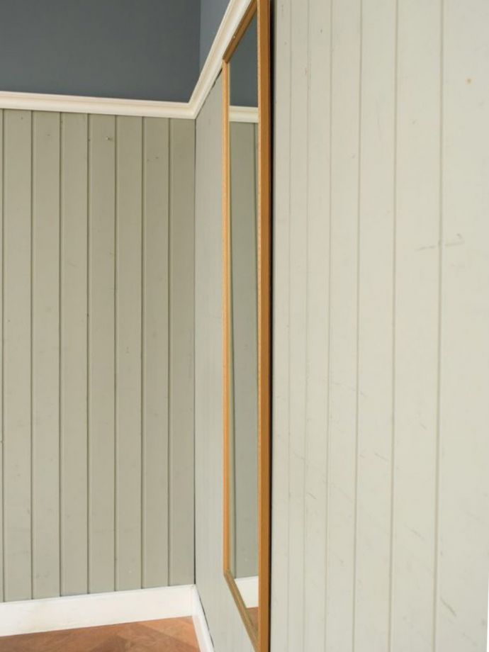 アンティークミラーの側面