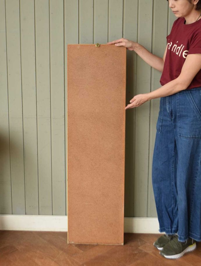 アンティークミラーの裏側