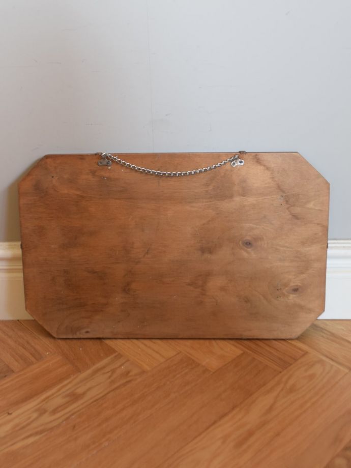 アンティークの鏡の裏