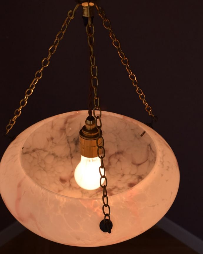 LED電球対応のアンティーク照明