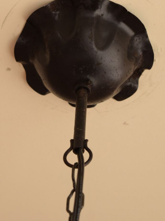 照明・ライティング アンティーク ペンダント カバーも付いています。(k-4492-z)