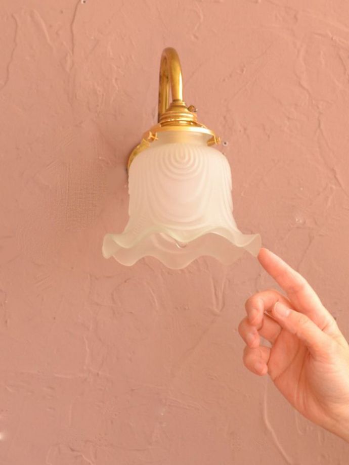 アンティークの壁付け照明