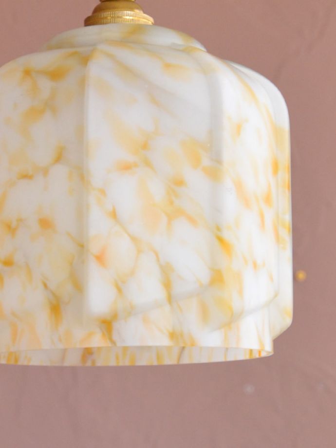 アンティークガラスのシェード