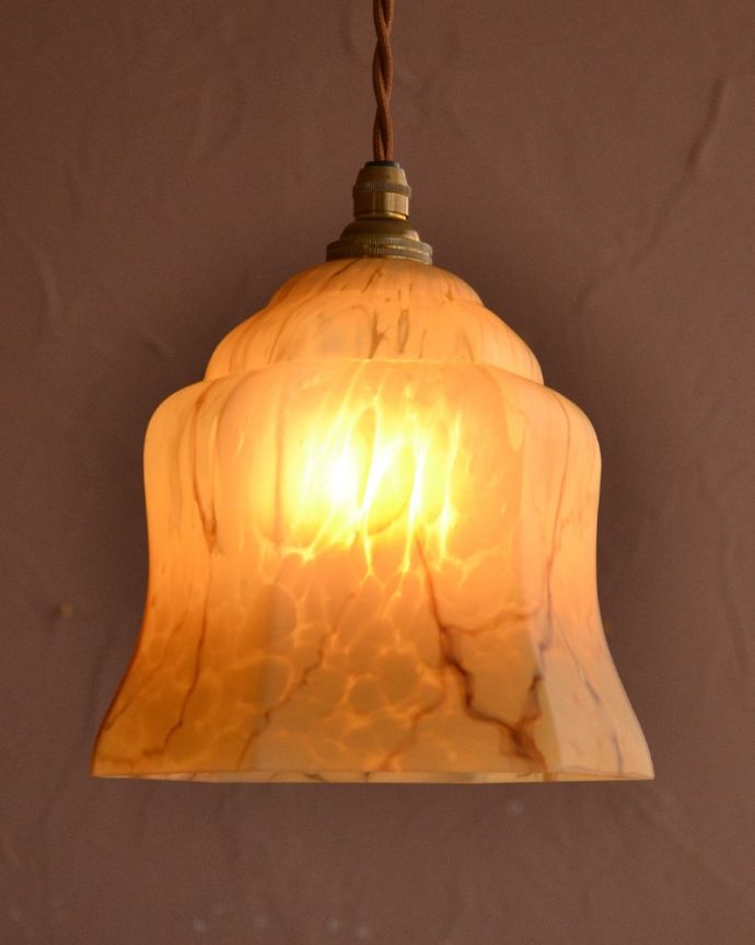 アンティークの照明、ペンダントライト