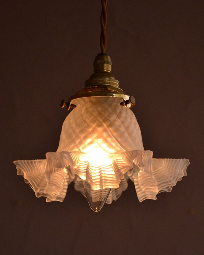 アンティークの照明、ペンダントライト