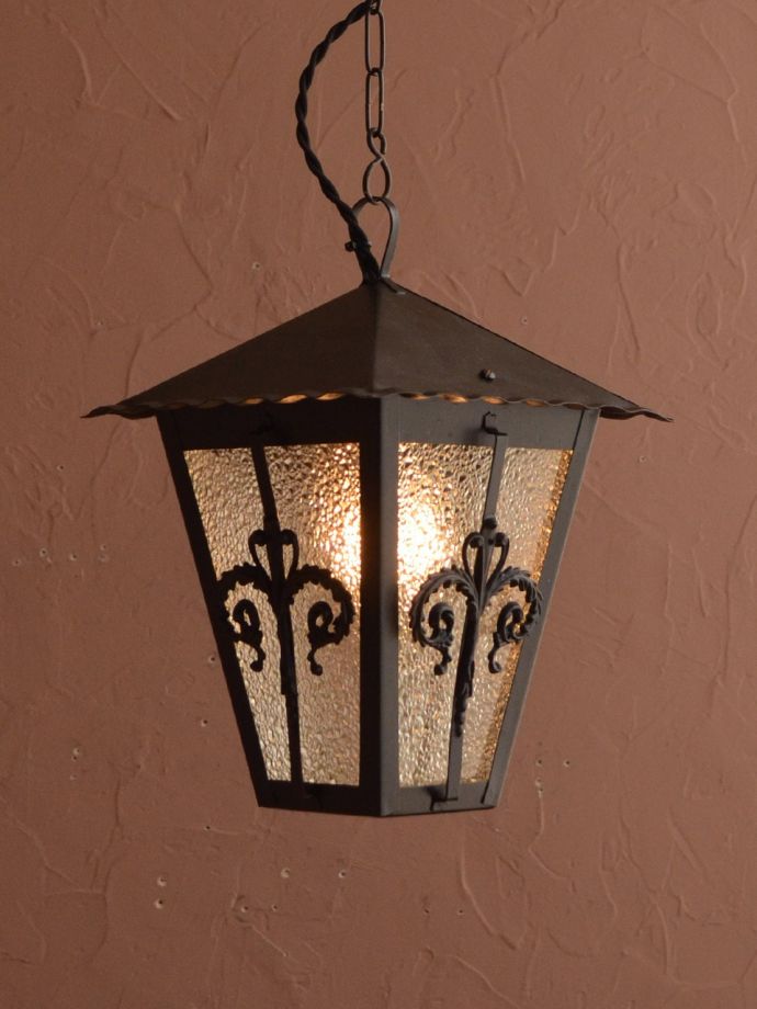 アンティークのランタンシャンデリア