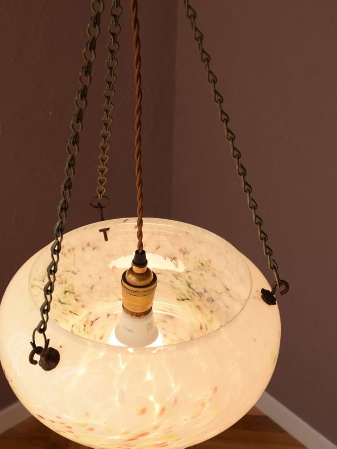 LED電球対応のアンティーク照明