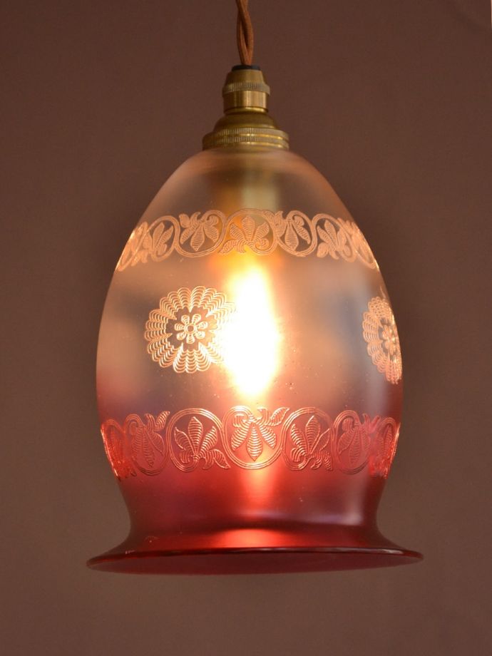 アンティークの照明、ペンダントライト