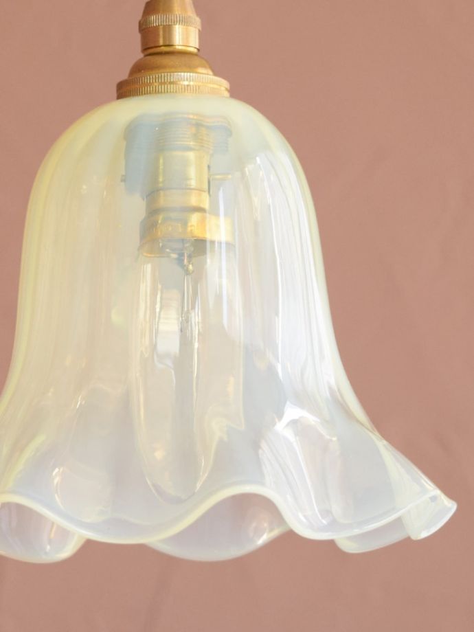 アンティークガラスのシェード