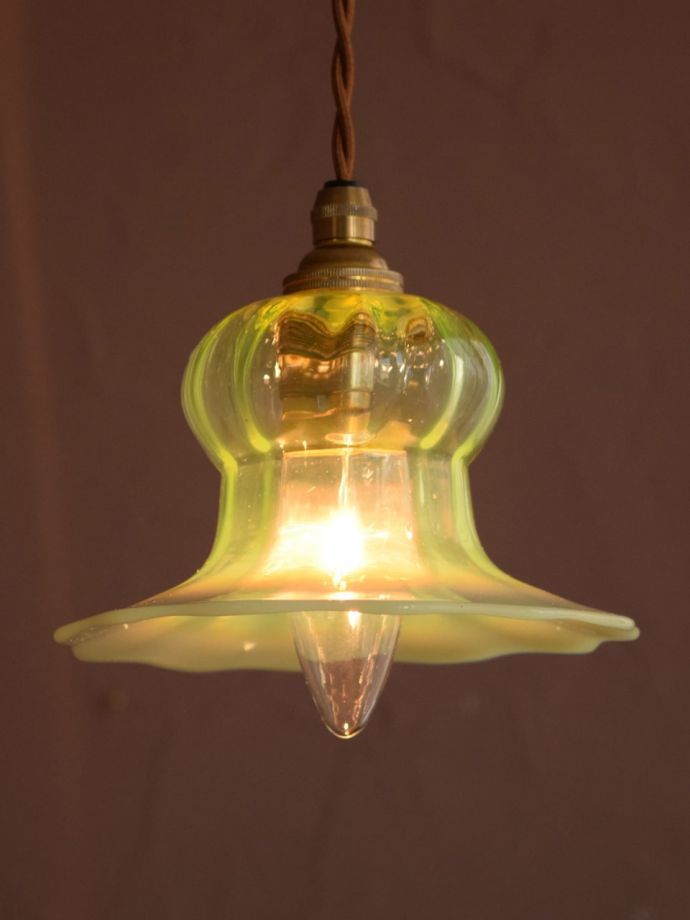 アンティークの照明、ペンダントライト