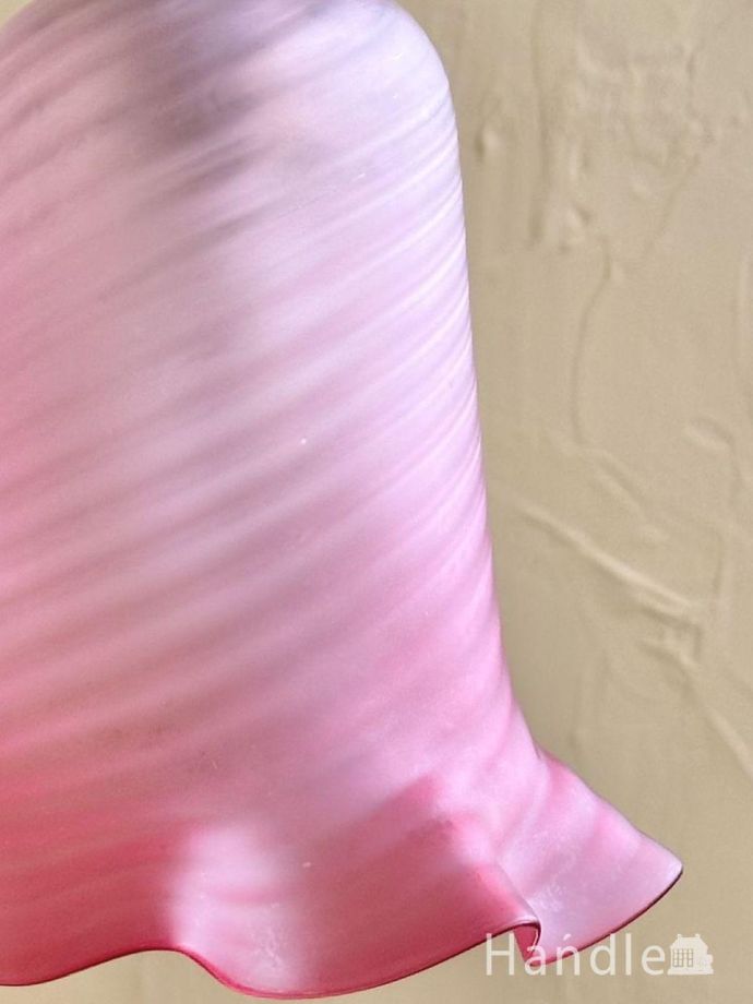 アンティークガラスのシェード