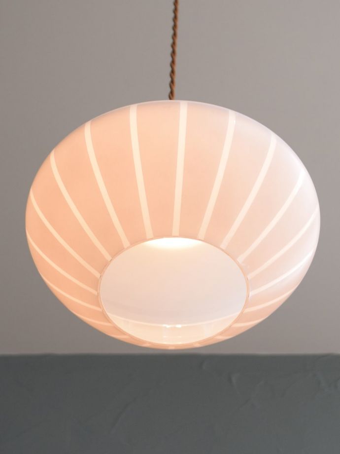 アンティーク照明の美しい灯り