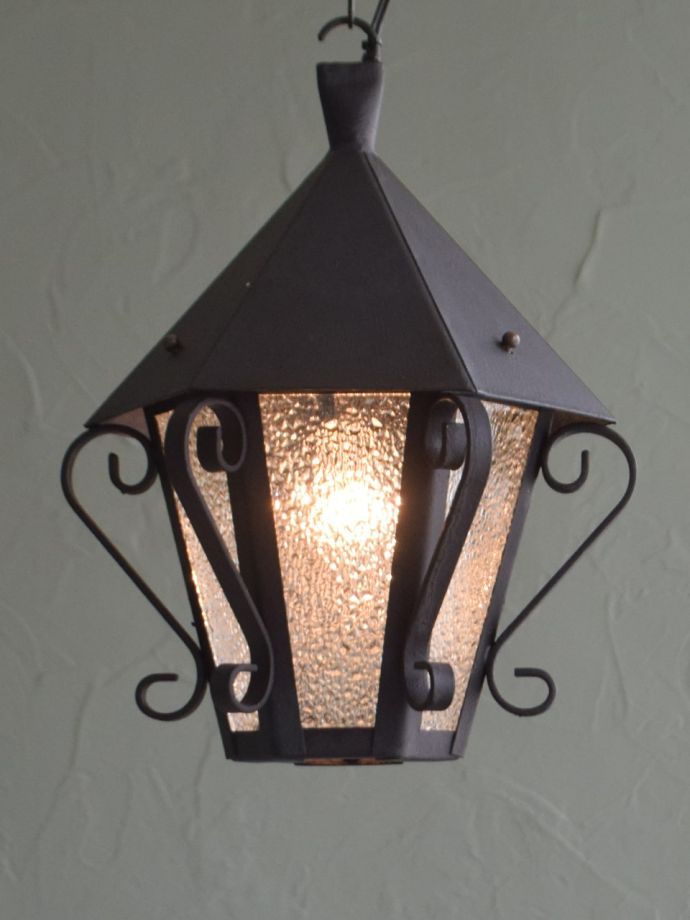 アンティークのランタンシャンデリア