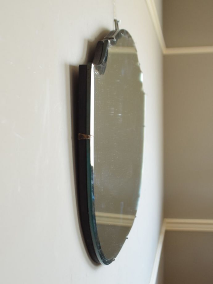 アンティークミラーの側面