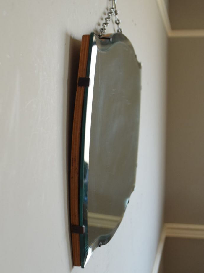 アンティークミラーの側面