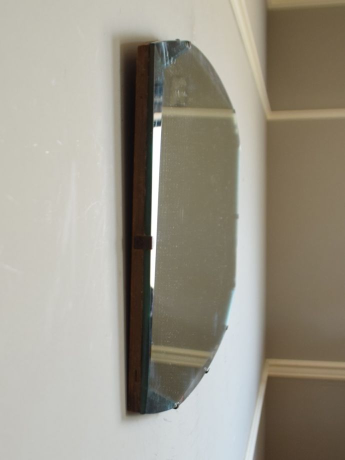 アンティークミラーの側面