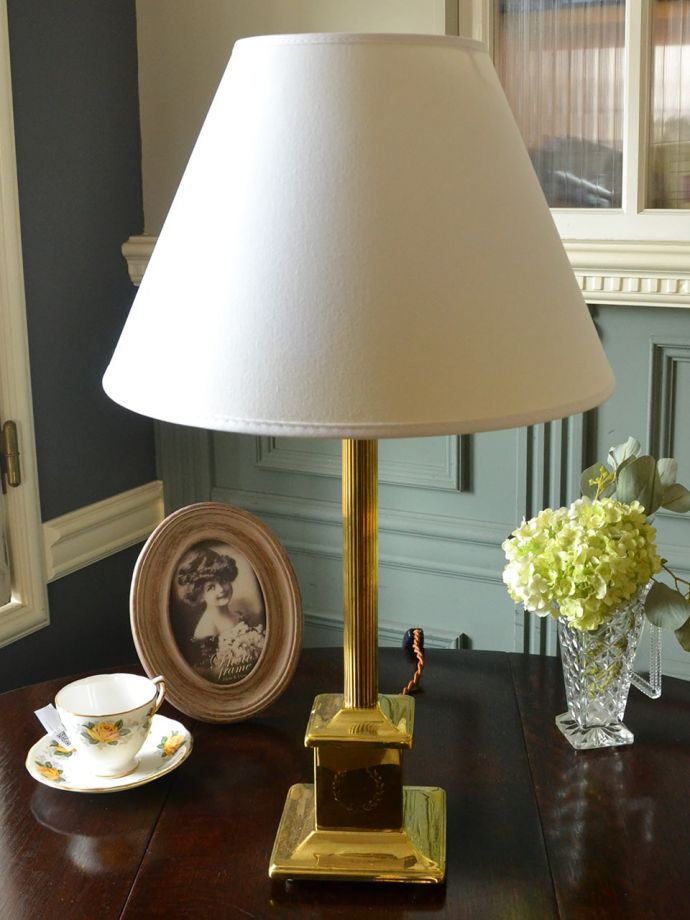 アンティークの照明、テーブルランプ