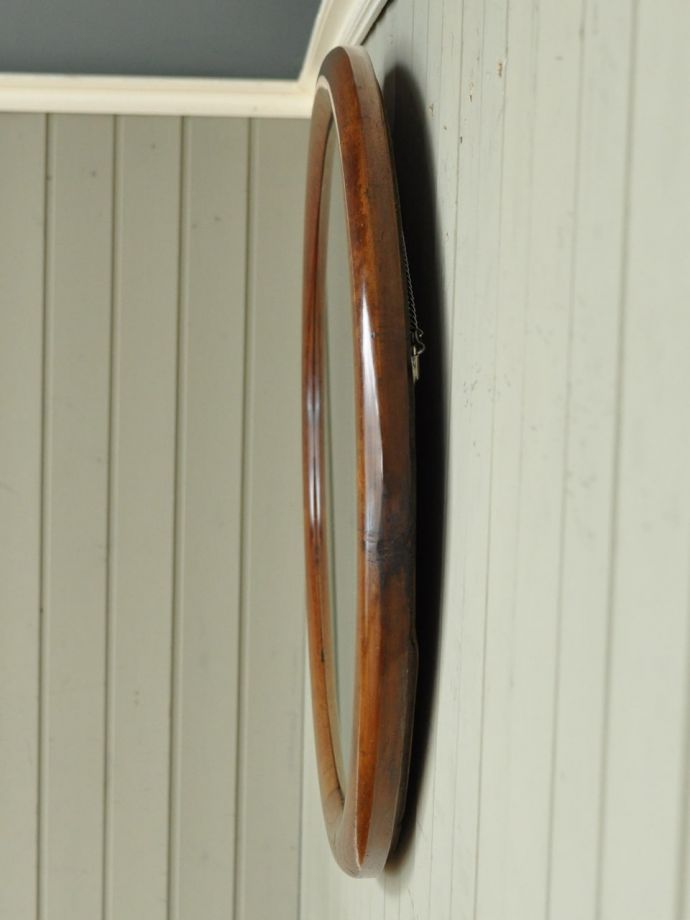 アンティークミラーの側面