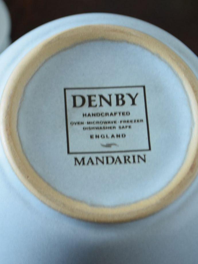 デンビーのバックスタンプ