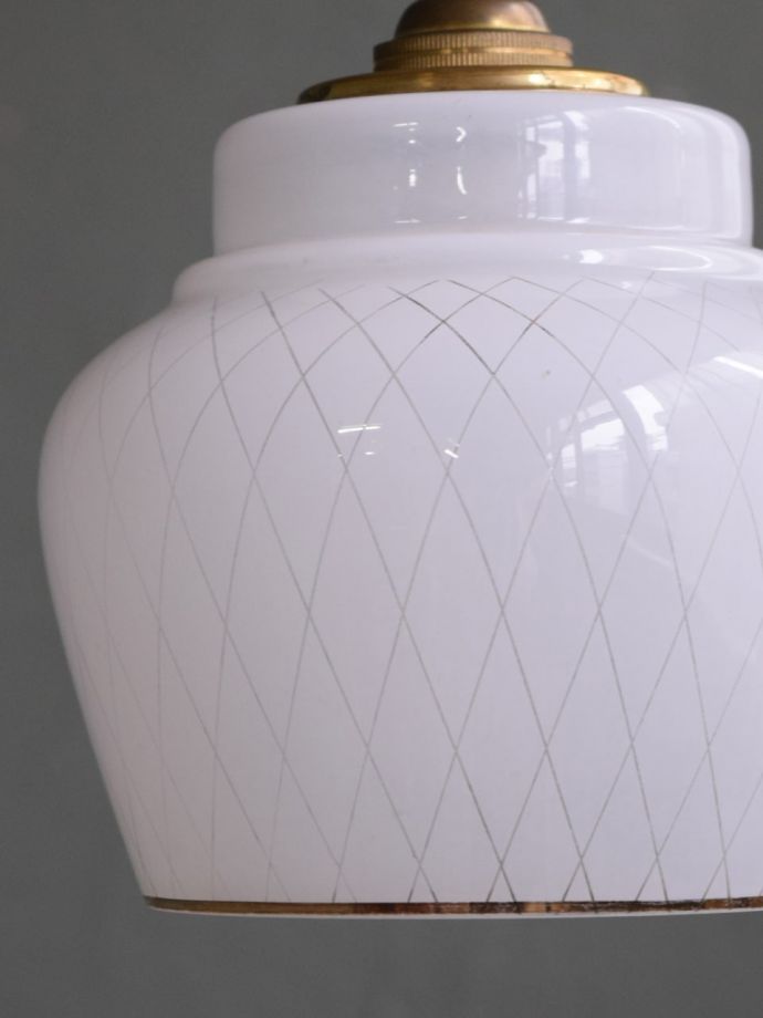 アンティークガラスのシェード