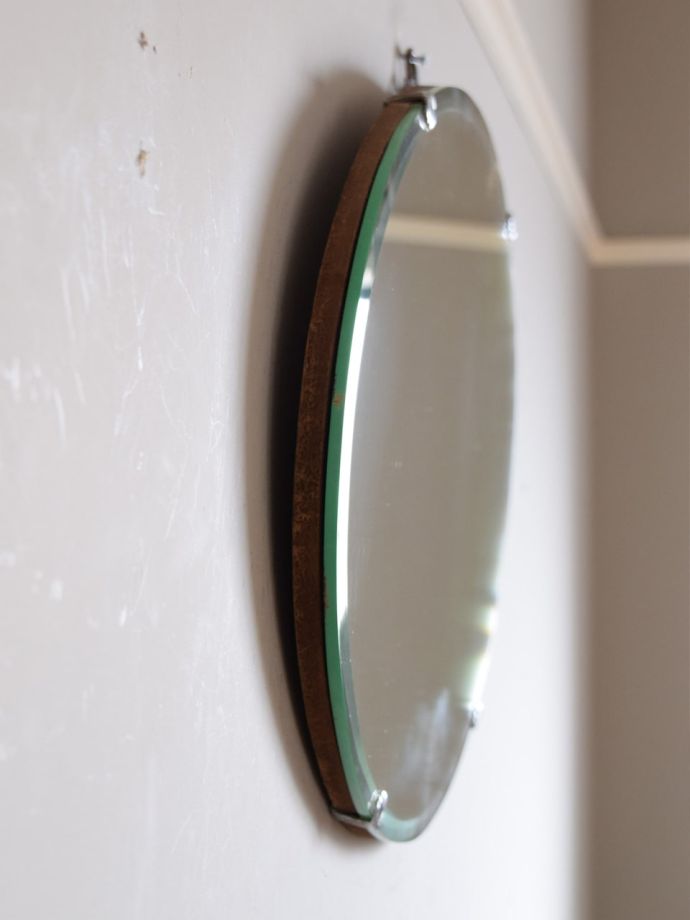 アンティークミラーの側面