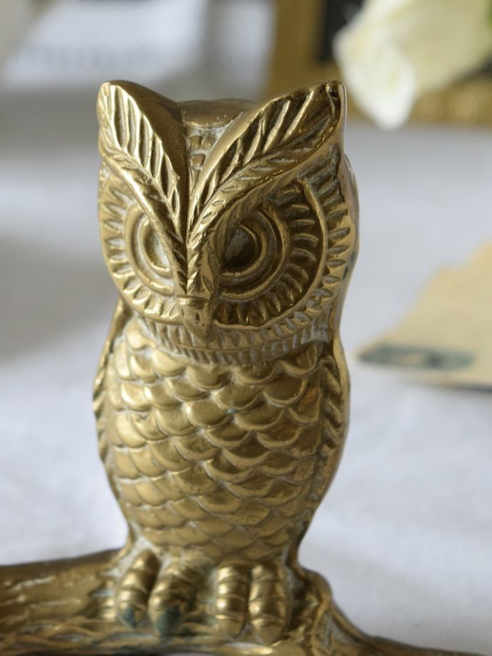 アンティーク真鍮製のオブジェ