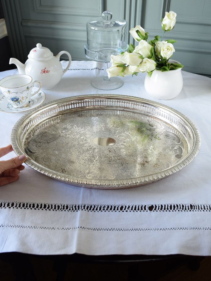 英国アンティークの銀製品