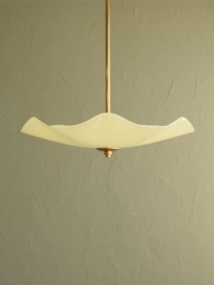 アンティークの照明、ハンギングボウル