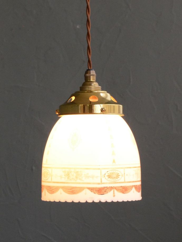 アンティークの照明、ペンダントライト