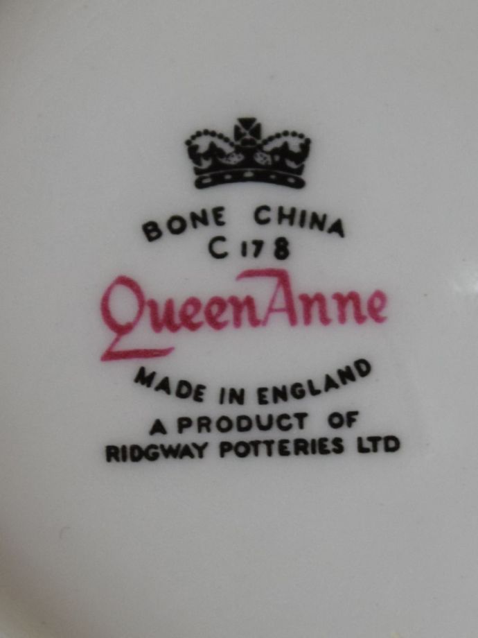 Queen Anneのバックスタンプ