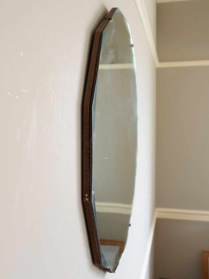 アンティークミラーの側面