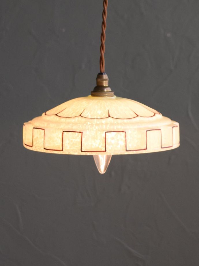 アンティークの照明、ペンダントライト