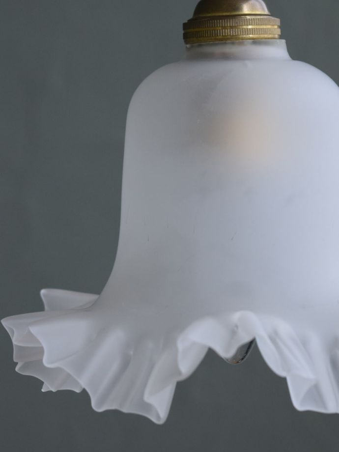 アンティークガラスのシェード