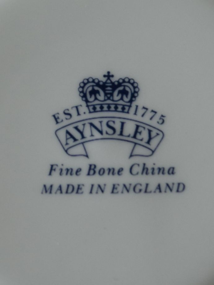 エインズレイのバックスタンプ